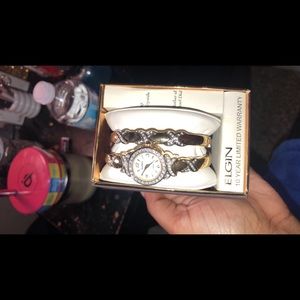 Watch and Bracelet Gift Set